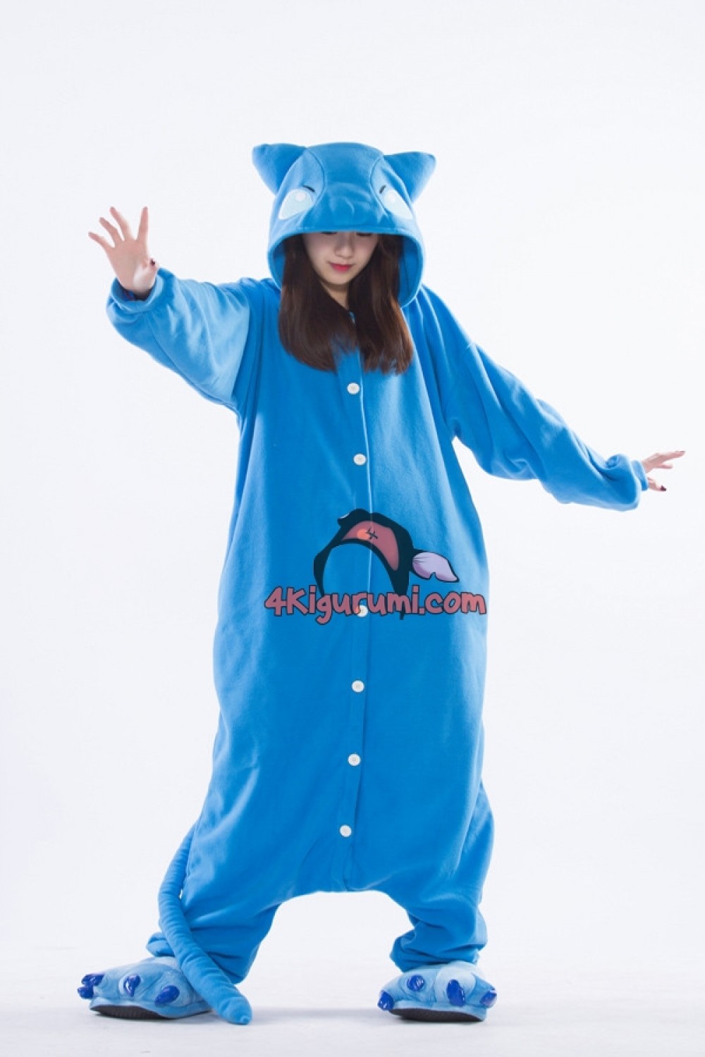 Shiny Mew Kigurumi Onesies - 4kigurumi.com