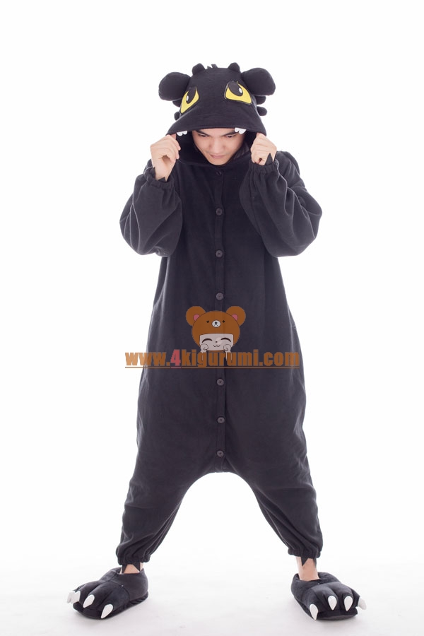 Toothless The Dragon Onesie Kigurumi Costume - 4kigurumi.com