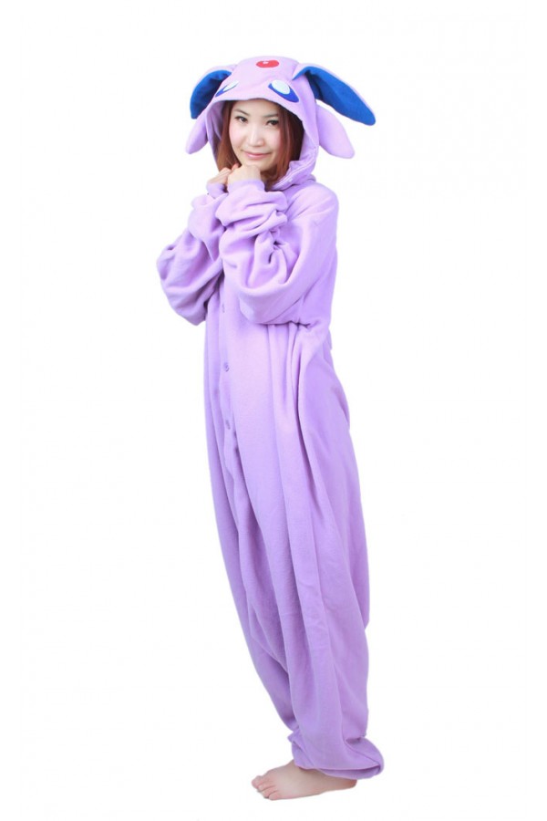 Pokemon Espeon Kigurumi Onesie - 4kigurumi.com