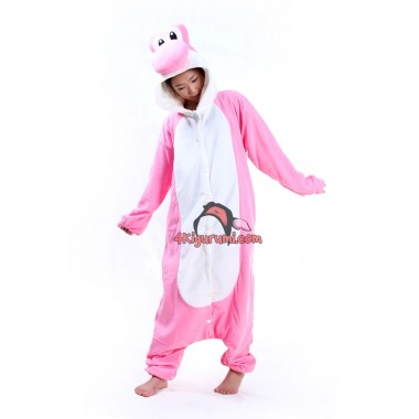 Red Yoshi Kigurumi Costume - 4kigurumi.com