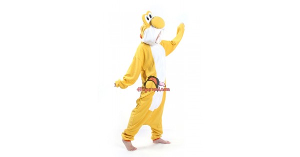 Yellow Yoshi Kigurumi Costume 4kigurumi