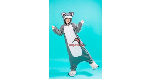 Siberian Husky Kigurumi Animal Onesies