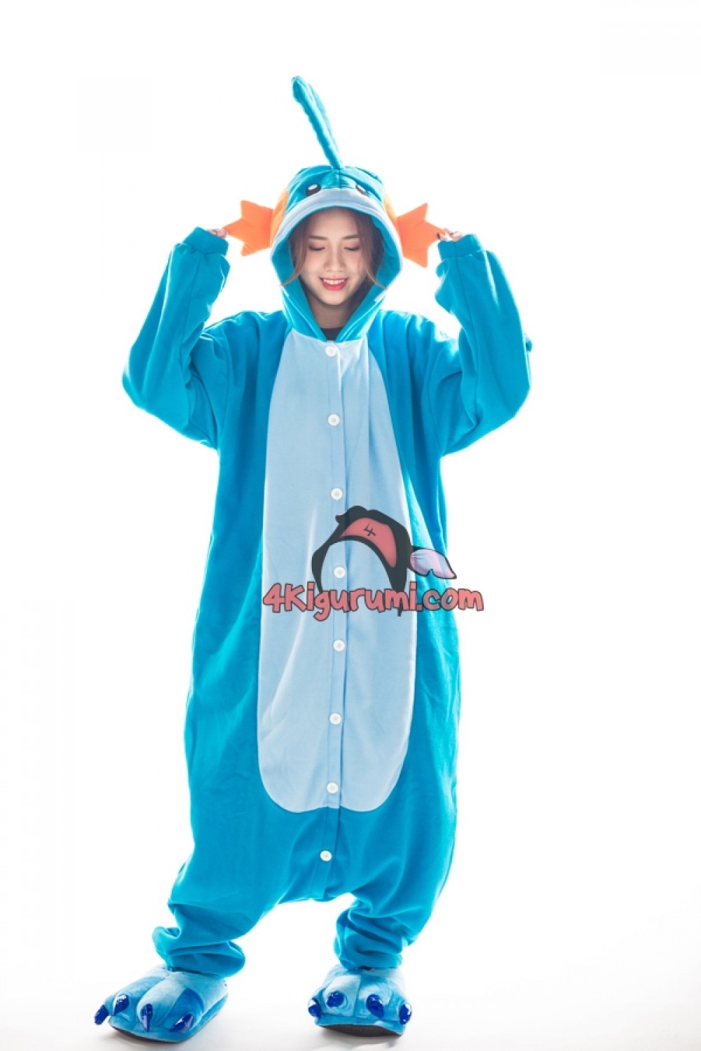 Mudkip Kigurumi Pajamas - 4kigurumi.com