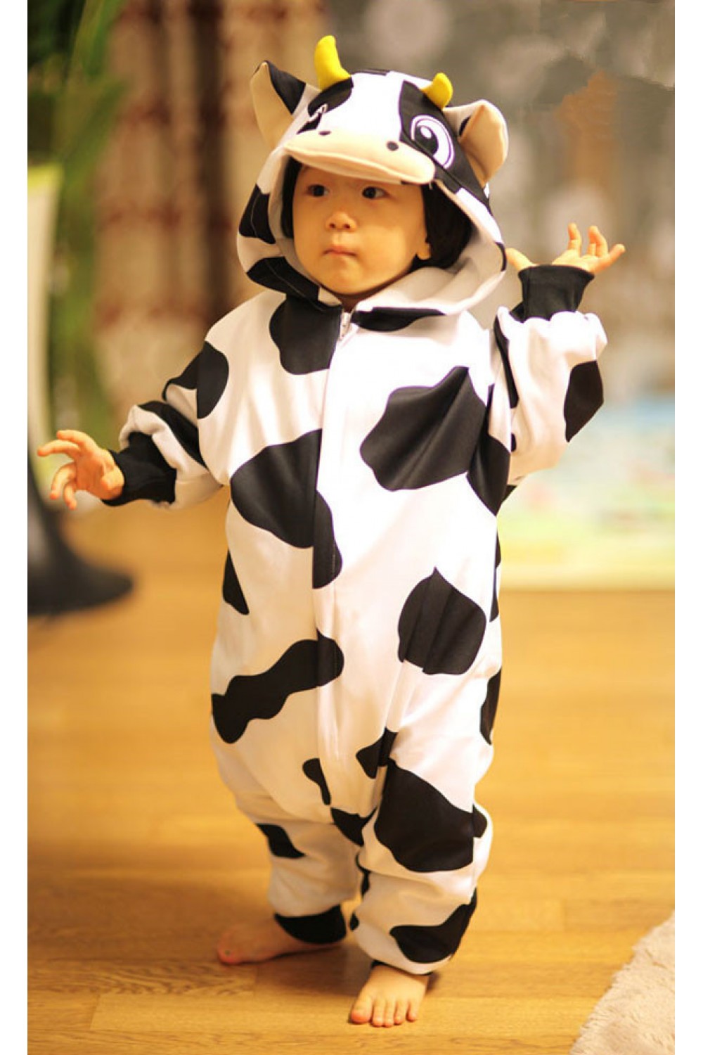 Cow Baby Animal Onesie 4kiguru