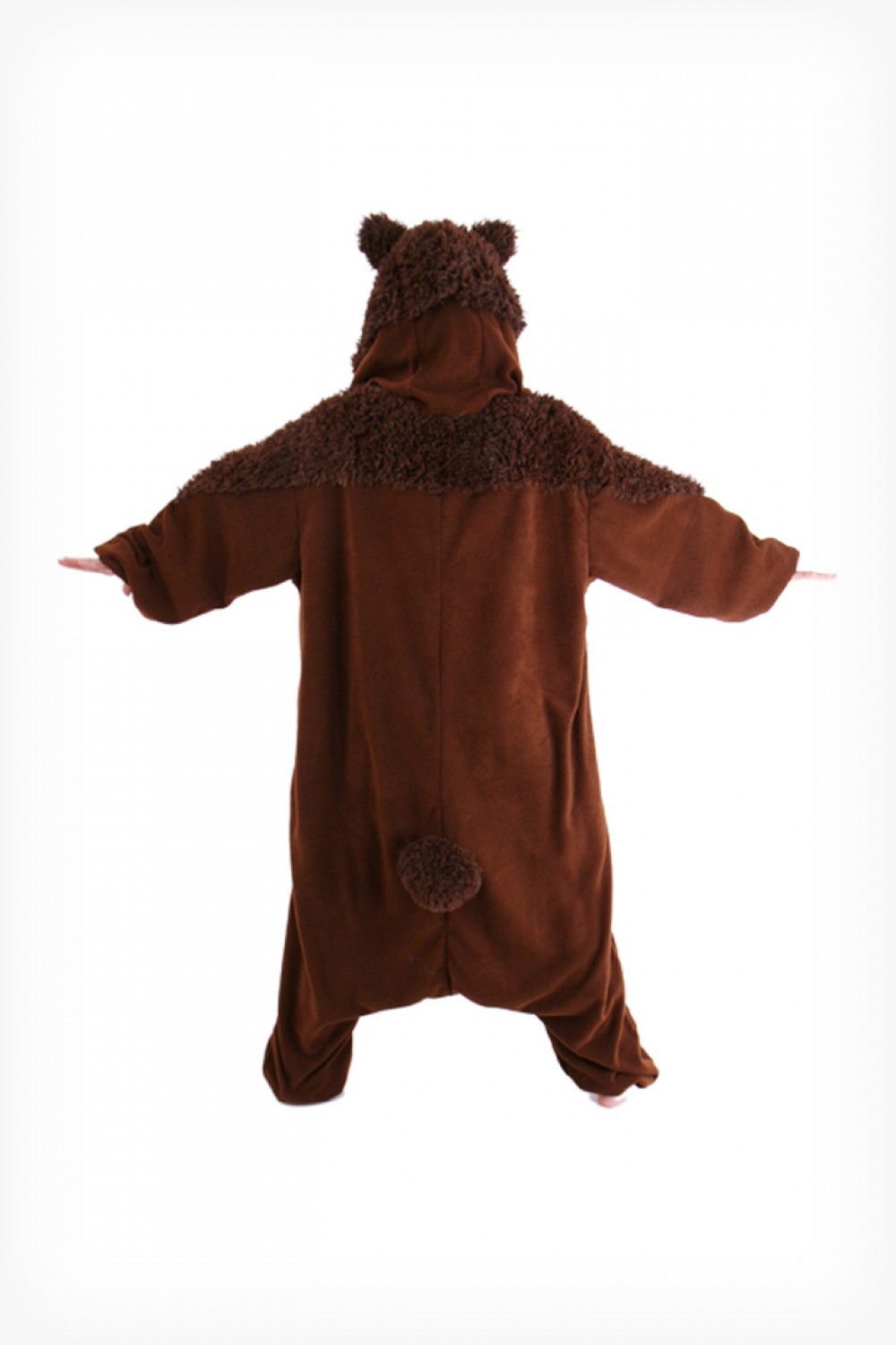 Brown Teddy Bear Onesie Kigurumi Pajamas - 4kigurumi.com