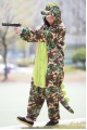 Camouflage Tyrannosaurus Kigurumi Jurassic World Costmues