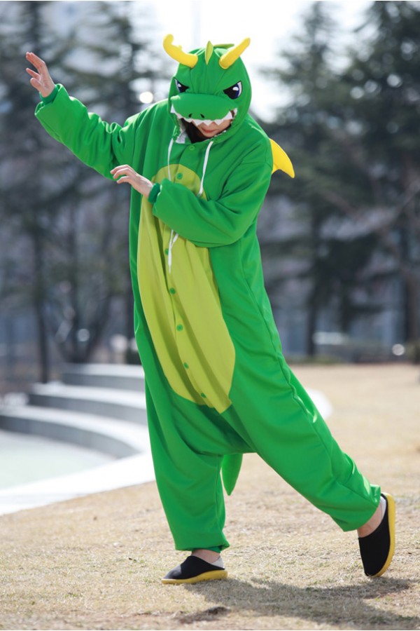 Green Dragon Onesie 2015 Kigurumi Pajamas - 4kigurumi.com