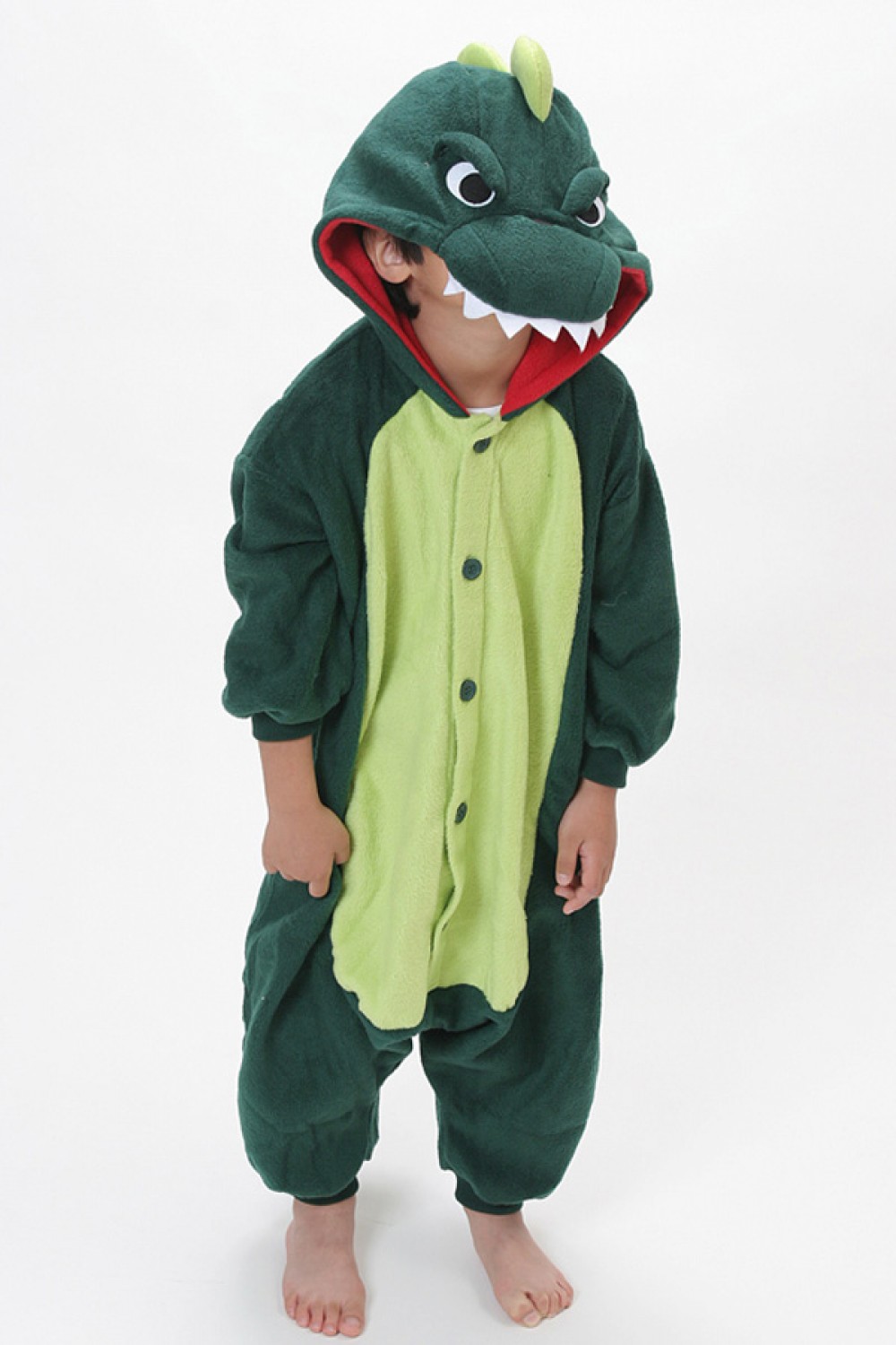 Детский костюм динозавра кигуруми