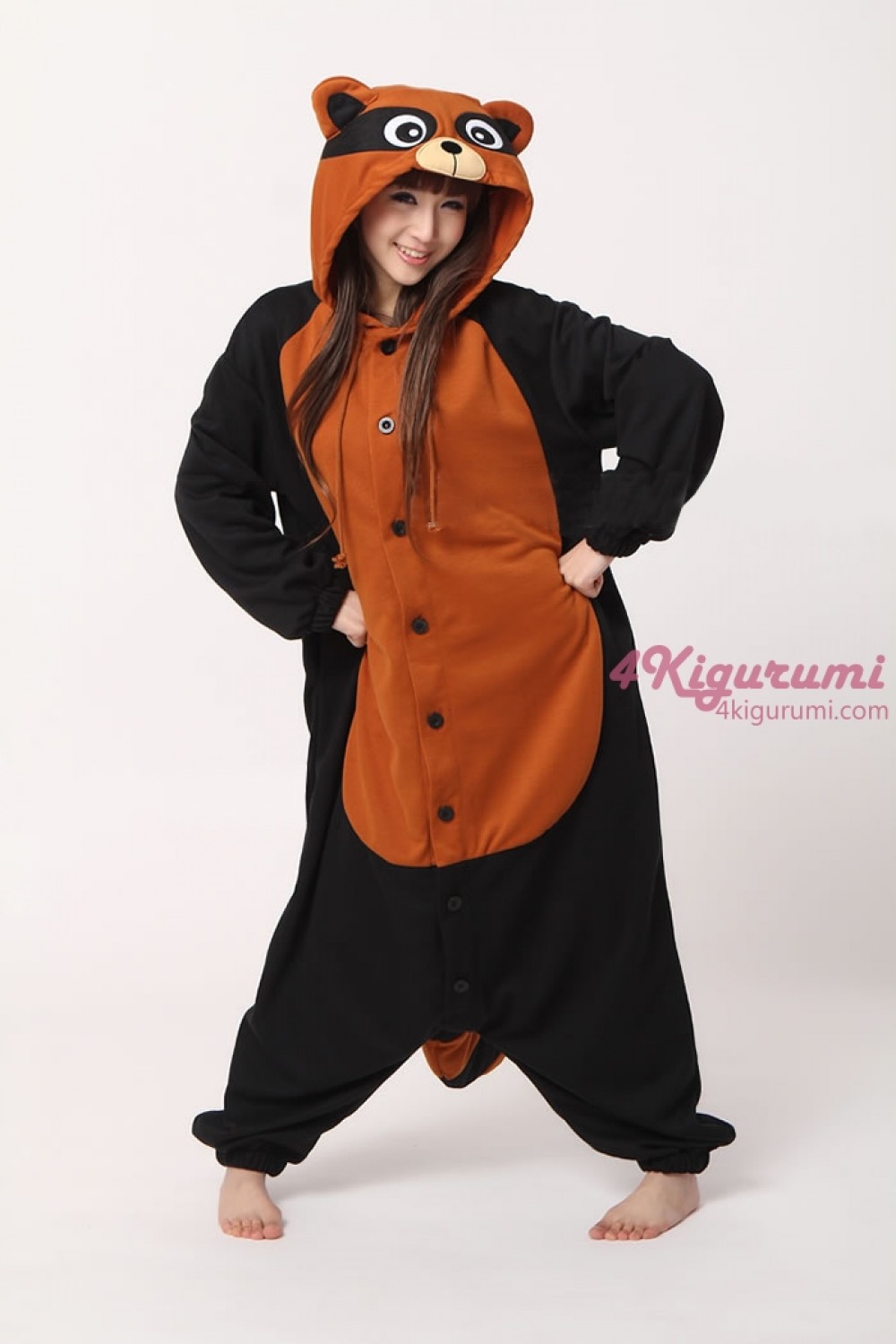 Raccoon Kigurumi Animal Onesie - 4kigurumi.com