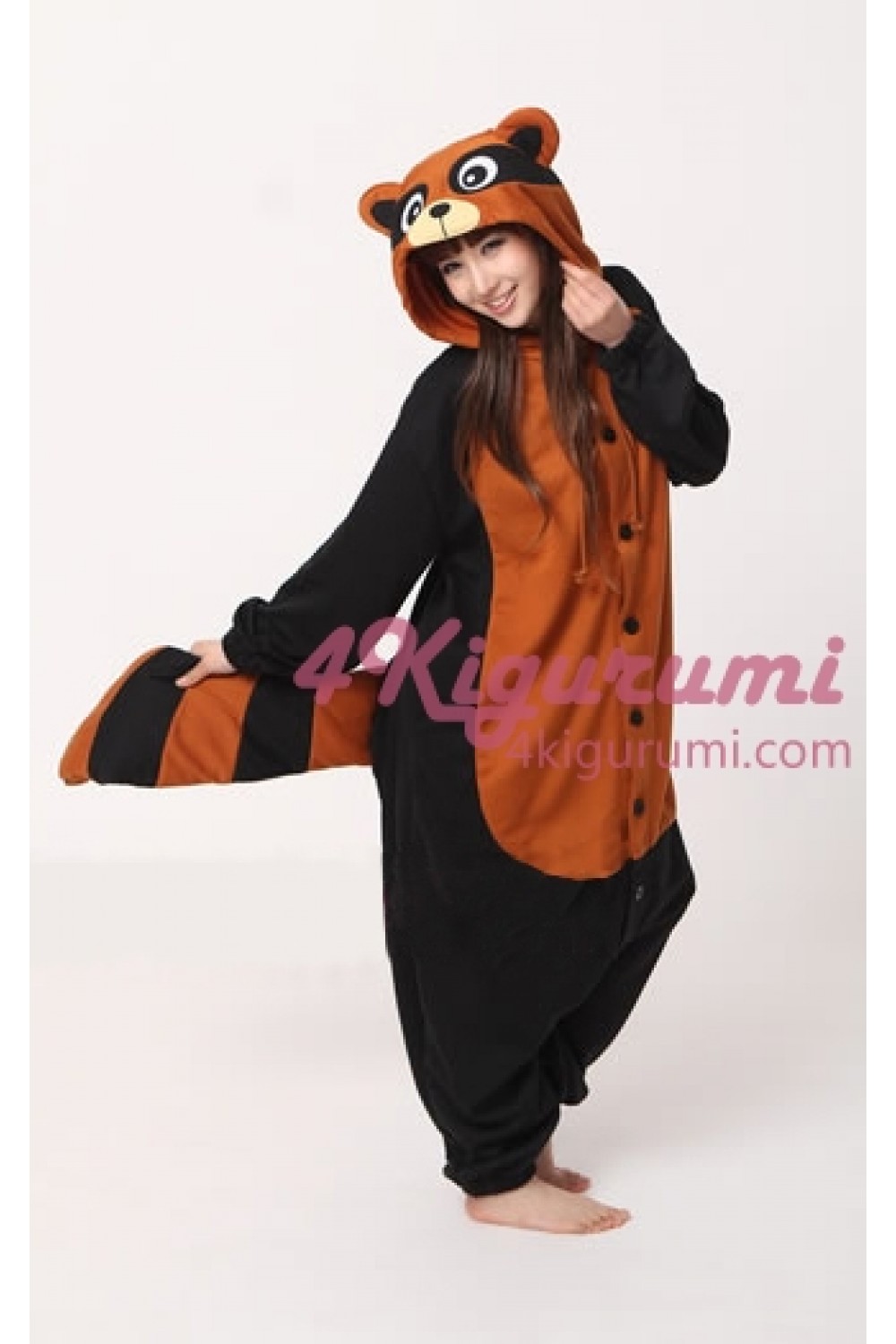 Raccoon Kigurumi Animal Onesie - 4kigurumi.com