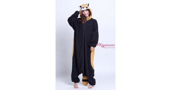 Red Panda Raccoon Kigurumi Onesie 4kigurumi