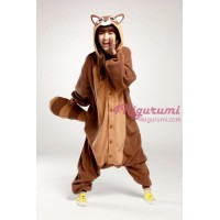 Raccoon Onesie Animal Costumes Kigurumi Pajamas 4kigurumi