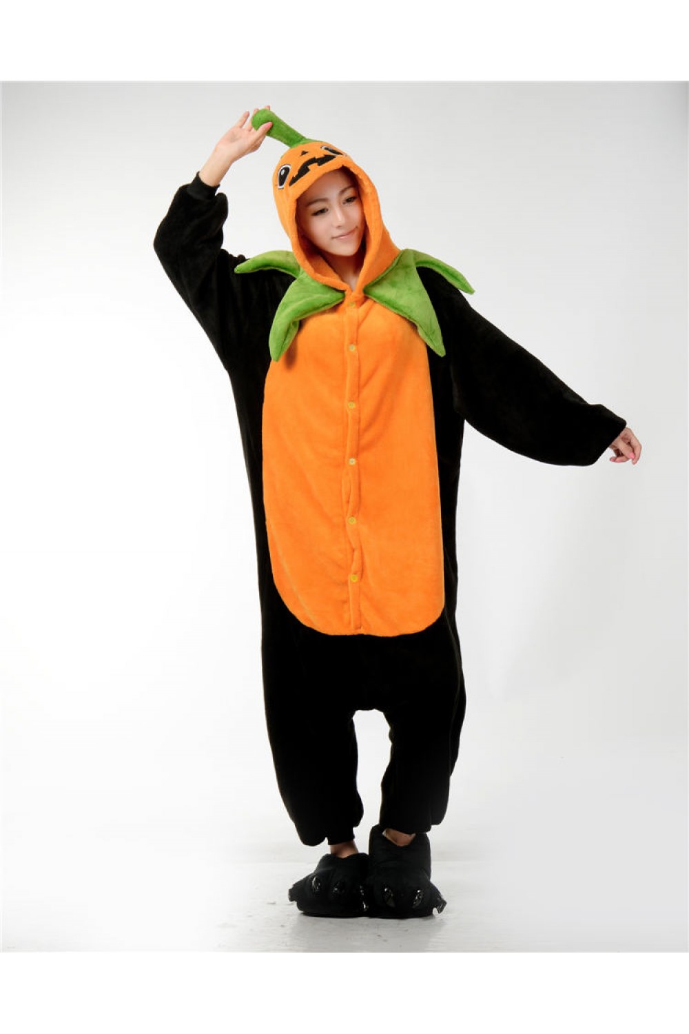 Jack O Lantern Onesie Halloween Squash Costume