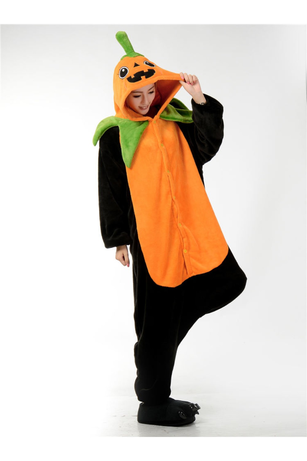 Jack O Lantern Onesie Halloween Squash Costume