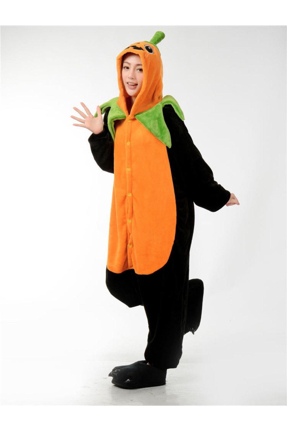 Jack O Lantern Onesie Halloween Squash Costume