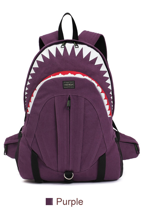 shark plush backpack