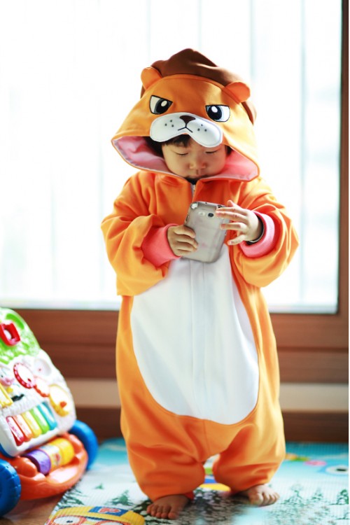 lion king onesie baby