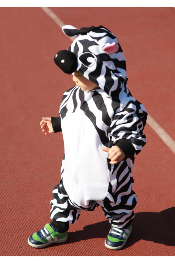 zebra onesie baby