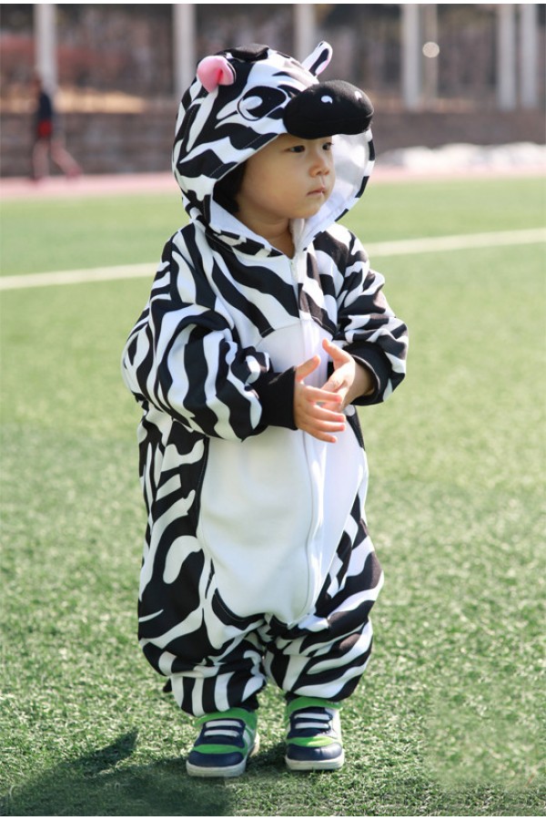 Zebra Baby Animal Onesie - 4kigurumi.com