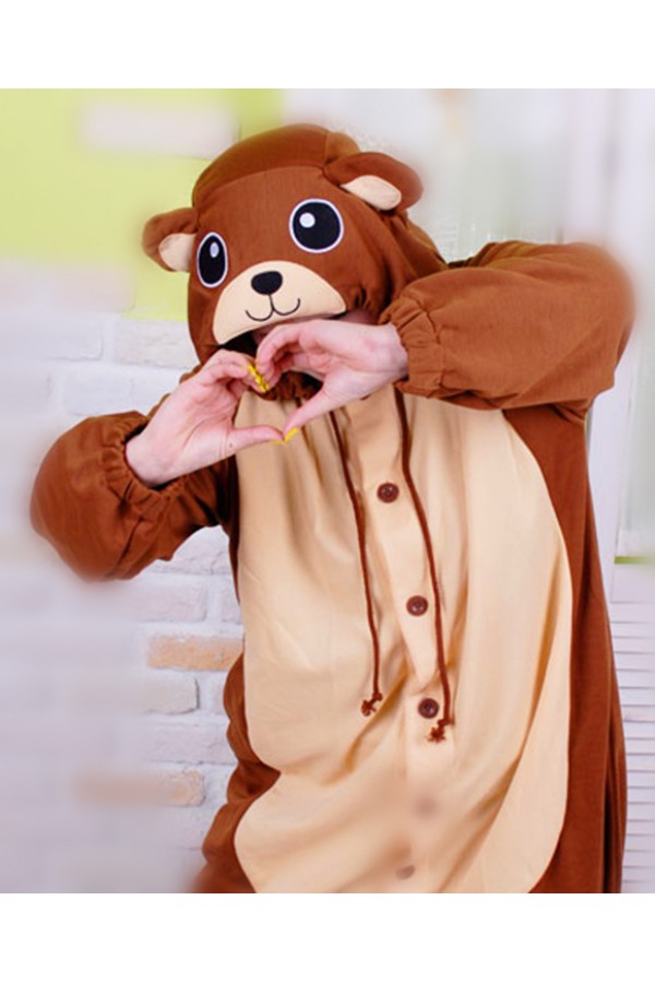 plush bear onesie