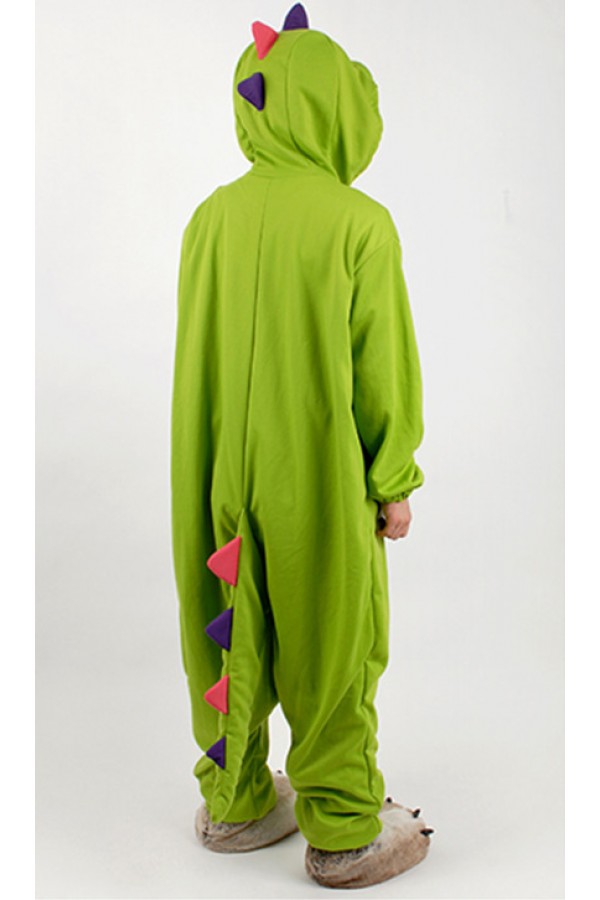 Green Dinosaur Kigurumi Halloween Onesie - 4kigurumi.com