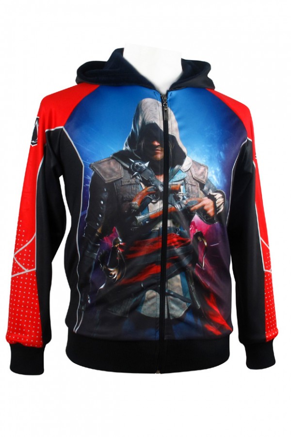 assassins creed black hoodie